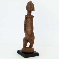 Lot 152 - Dogon hardwood funery figure, attributed to the