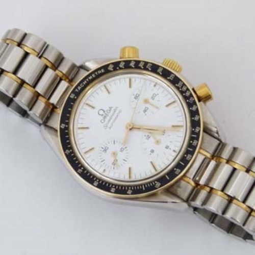 Lot 630 - Omega Speedmaster Automatic wristwatch (boxed).