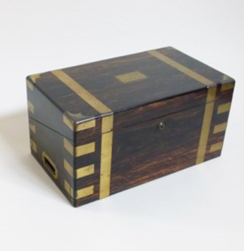 Lot 32 - Coromandel writing box.