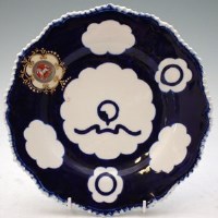 Lot 100 - Flight Barr and Barr William IV 1830 service trial or sample plate
