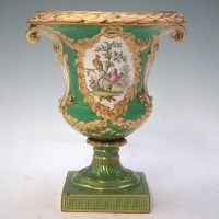 Lot 119 - English porcelain vase probably Minton, circa 1850