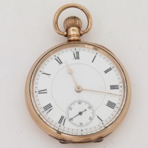 Lot 271 - Gold Waltham Pocket Watch.