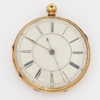 Lot 276 - Gold 18ct watch.