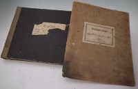 Lot 82 - German Ships log book for the Steinbek   covering