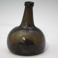 Lot 148 - 18th century Dutch wine bottle.