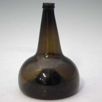 Lot 149 - 18th century Dutch wine bottle.
