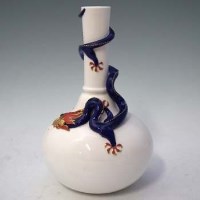 Lot 187 - Minton Dragon bottle vase.