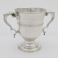 Lot 279 - Silver trophy.