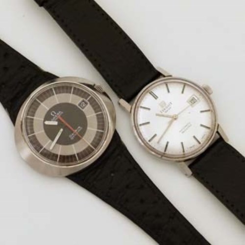 Lot 436 - Omega Dynamic watch and a Tissot Seastar