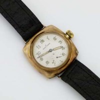 Lot 440 - Early Rolex Oyster gold wristwatch, 1930's (41348