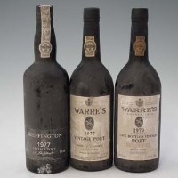 Lot 22 - Three bottles of Port including Skeffington 1977