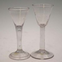 Lot 94 - Two late 18th century glasses.