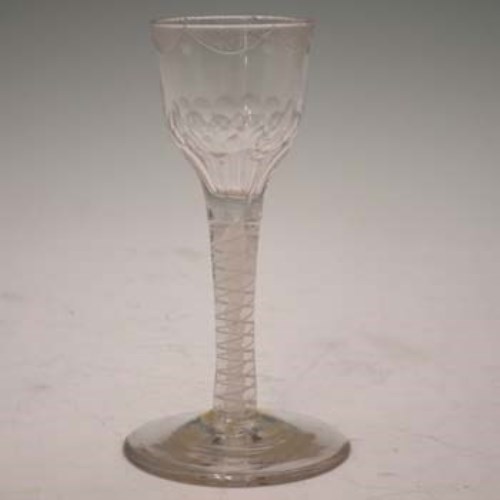 Lot 99 - Opaque twist wine glass