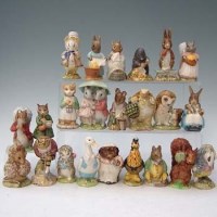 Lot 189 - Twenty three Beatrix Potter figures.