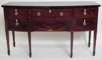 Lot 588 - Mahogany sideboard.