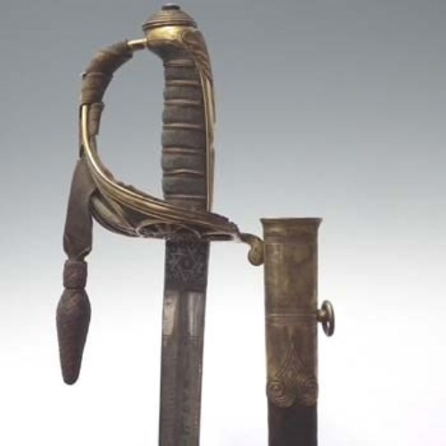 Lot 101 - 1822 pattern officers sword