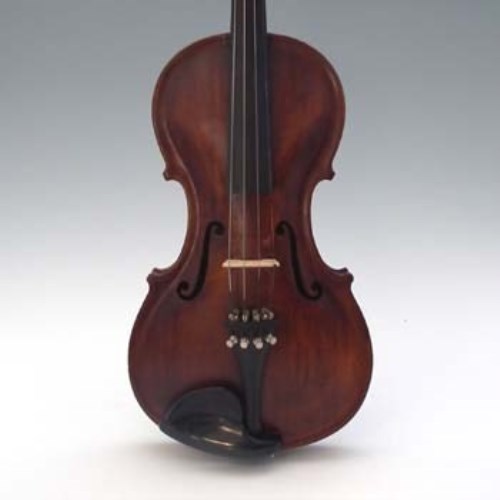 Lot 102 - Violin by A.W.L. Wood, Leeds, April 1899 and case.