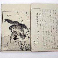 Lot 143 - Japanese book of bird prints.