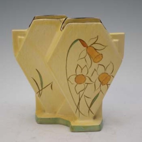 Lot 157 - Burleigh ware double vase