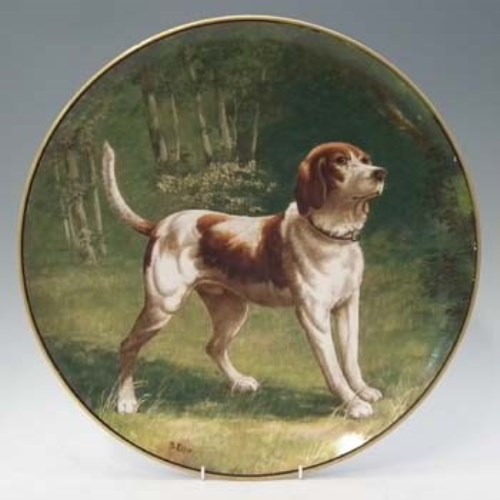 Lot 190 - Brown Westfield and Moore plaque by Ellis.