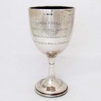 Lot 347 - Silver trophy.