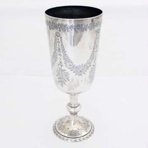 Lot 376 - Victorian Silver Goblet