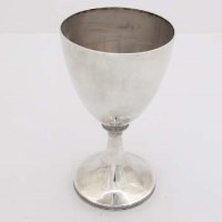 Lot 393 - George III silver goblet, P&A Bateman, London 1792