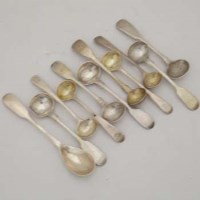 Lot 414 - Collection of eleven Georgian and Victorian