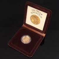 Lot 442 - Elizabeth II Royal Mint gold proof sovereign