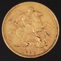 Lot 462 - Victoria sovereign, 1892, (Fair)