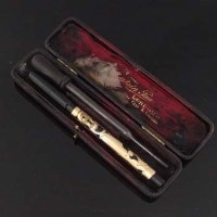 Lot 525 - Mabie Todd & Co eyedropper Swan Pen