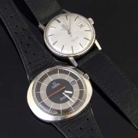 Lot 534 - Omega dynamic wristwatch, 1970; Tissot Seastar.