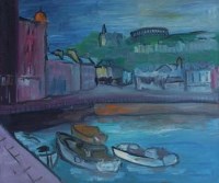 Lot 565 - J.L. Isherwood, Oban, Scotland, oil.