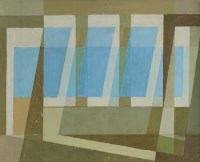 Lot 574 - Lincoln P. Jenkins, Bay Window Theme - No. 2, oil.