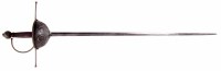 Lot 47 - Cup hilted rapier, with