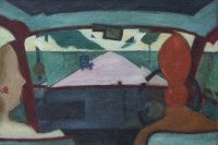 Lot 611 - Evan Walters, Driving, oil.