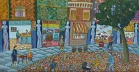 Lot 616 - Lois Bygrave, Harrogate, oil.