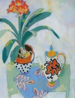 Lot 633 - Tanya Short, China & Coffee Pot, m/m.