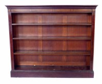 Lot 491 - Edwardian mahogany bookcase
