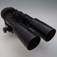Lot 74 - Pair Barr & Stroud Ltd naval long range static binoculars.