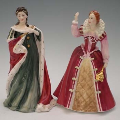 Lot 209 Two Royal Doulton Queens of the Realm