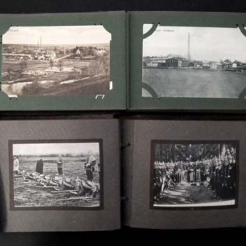 Lot 105 - Twenty one WW1 German postcards   coloured and