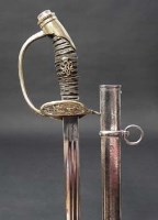 Lot 117 - 1889 Prussian infantry officers sword.