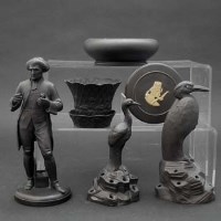 Lot 300 - Wedgwood Vicar of Wakefield small basalt