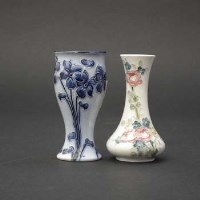 Lot 317 - Two miniature MacIntyre Moorcroft vases.