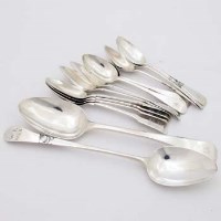 Lot 364 - Quanity silver cutlery.