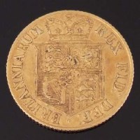 Lot 459 - Gold sovereign and a crocheted purse.