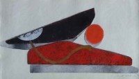 Lot 607 - Janet Nathan, Untitled, mixed media.