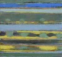 Lot 608 - Richard Robbins, Landscape, oil.