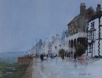 Lot 698 - George Thompson, Parkgate, Wirral, watercolour.